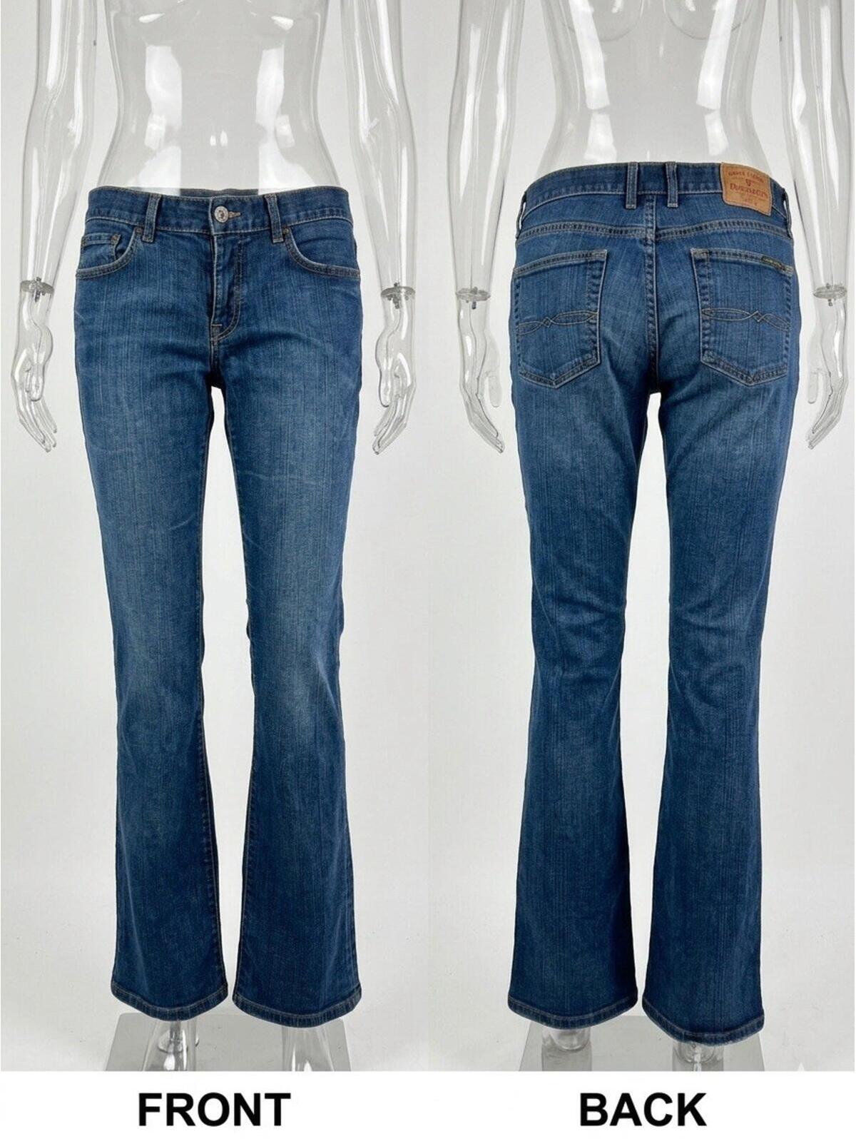 Lucky Brand Y2k Vintage Bootcut Jeans Women 1030 Usa 092
